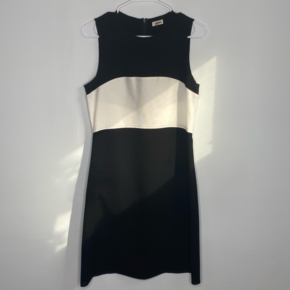 L’AGENCE black and white color block a-line lightweight mini dress size S - Picture 4 of 8